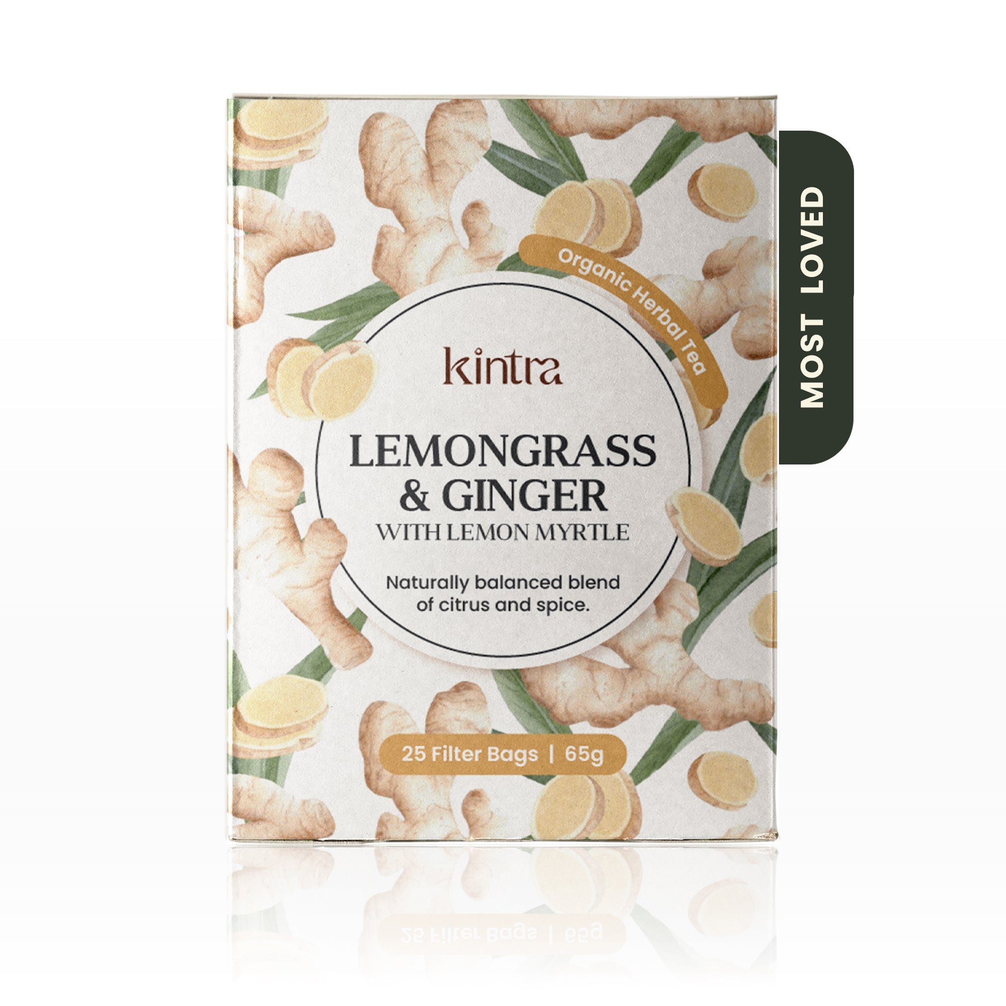 Lemongrass & Ginger with Lemon Myrtle 25pk