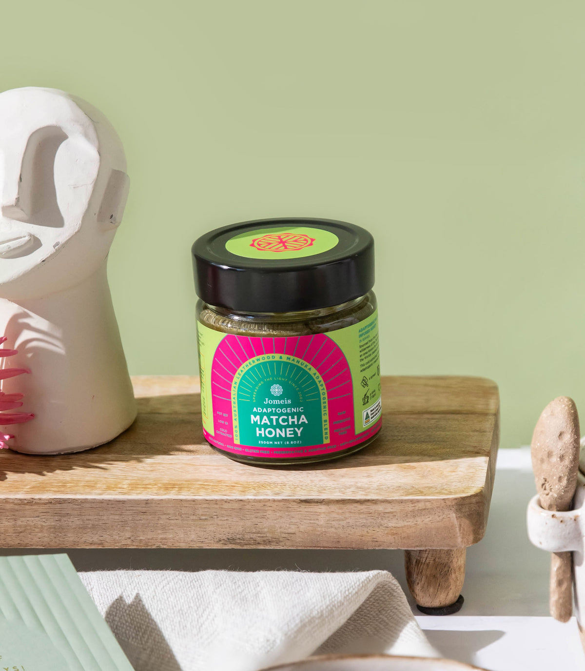Adaptogenic Matcha Honey